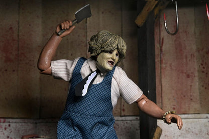 Texas Chainsaw Massacre Clothed Actionfigur Leatherface with Old Lady Mask 20 cm Image 8