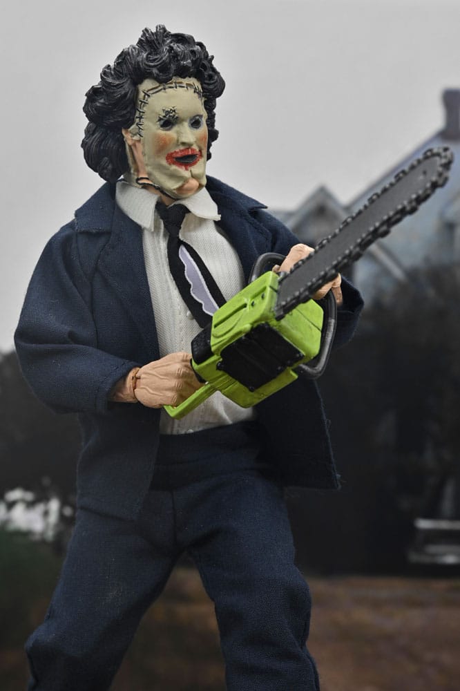Texas Chainsaw Massacre Clothed Actionfigur Leatherface (Pretty Woman Mask) 50th Anniversary 20 cm Image 4