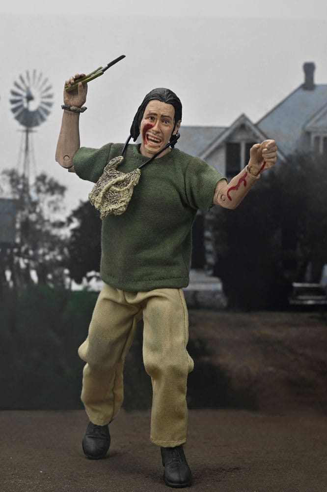 Texas Chainsaw Massacre Clothed Actionfigur The Hitchhiker 50th Anniversary 20 cm Image 1
