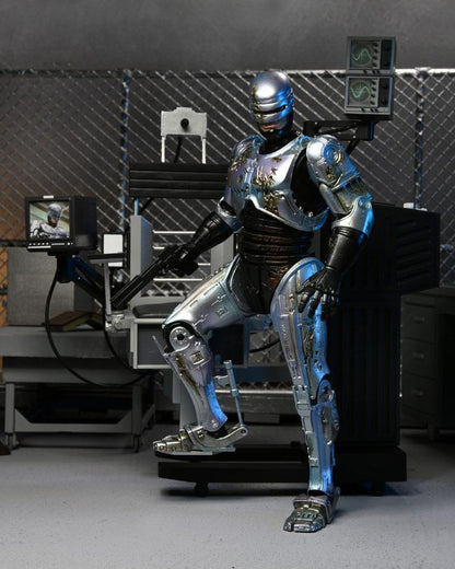 RoboCop Actionfigur Ultimate Battle Damaged RoboCop with Chair 18 cm Image 13