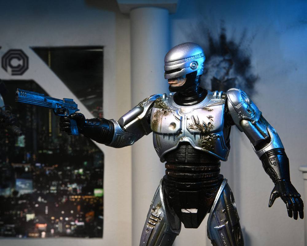 RoboCop Actionfigur Ultimate Battle Damaged RoboCop with Chair 18 cm Image 14