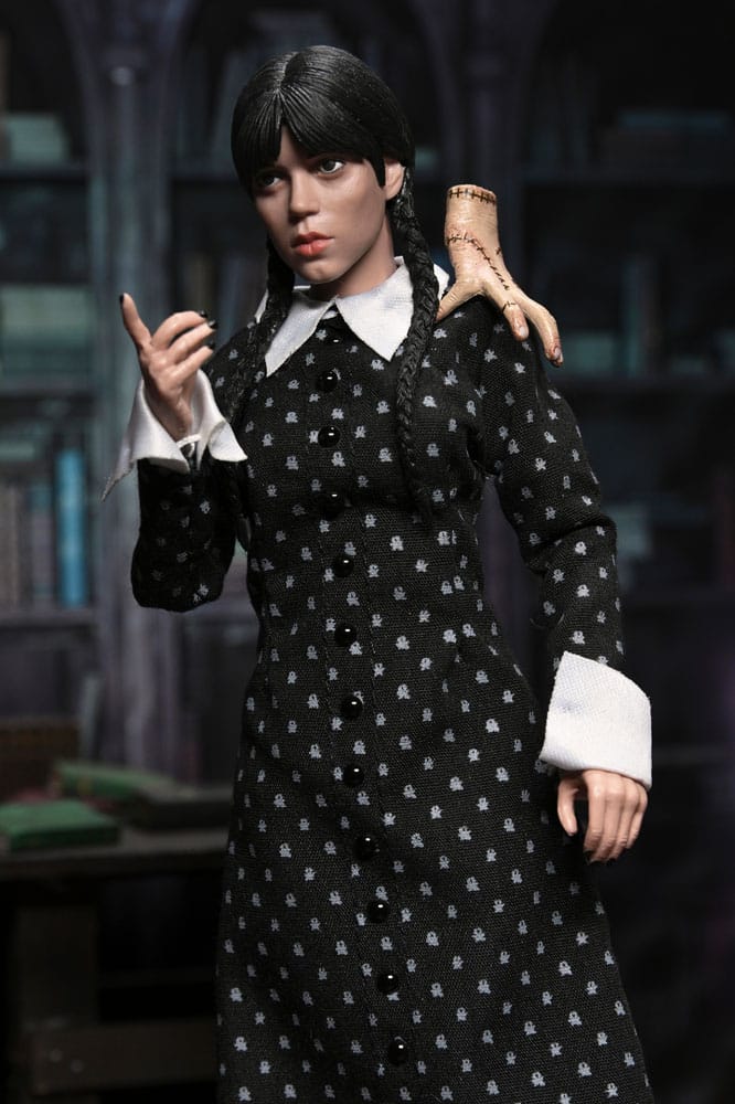 Wednesday Actionfigur Wednesday (Classic Dress) 20 cm Image 7