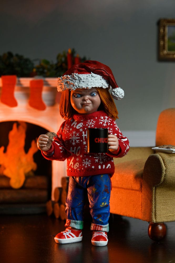 Chucky (TV-Serie) Ultimate Actionfigur Chucky (Holiday Edition) 18 cm Image 6