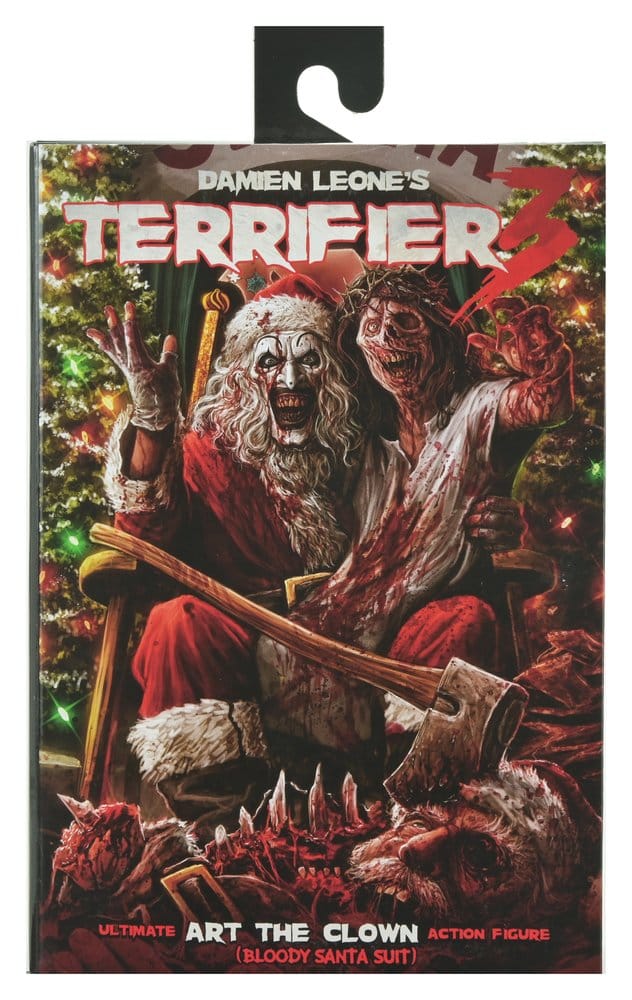 Terrifier 3 Actionfigur Ultimate Santa Suit Art the Clown (Bloody Version) 18 cm Image 2