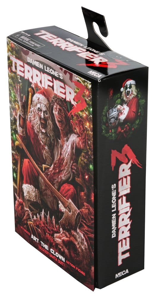 Terrifier 3 Actionfigur Ultimate Santa Suit Art the Clown (Bloody Version) 18 cm Image 5