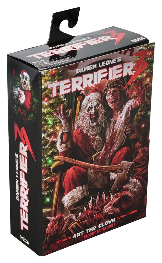 Terrifier 3 Actionfigur Ultimate Santa Suit Art the Clown (Bloody Version) 18 cm Image 6