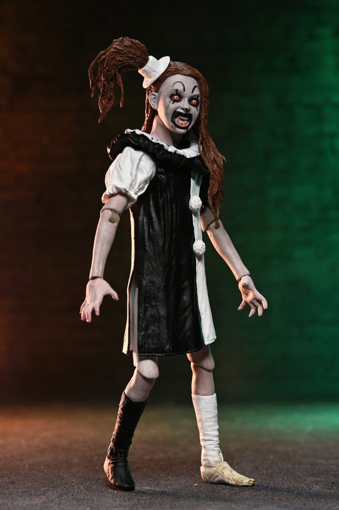 Terrifier 2 2er-Pack Actionfiguren Ultimate Art the Clown & Little Pale Girl 18 cm Image 3