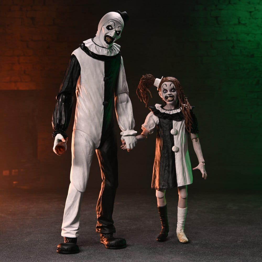 Terrifier 2 2er-Pack Actionfiguren Ultimate Art the Clown & Little Pale Girl 18 cm Image 12