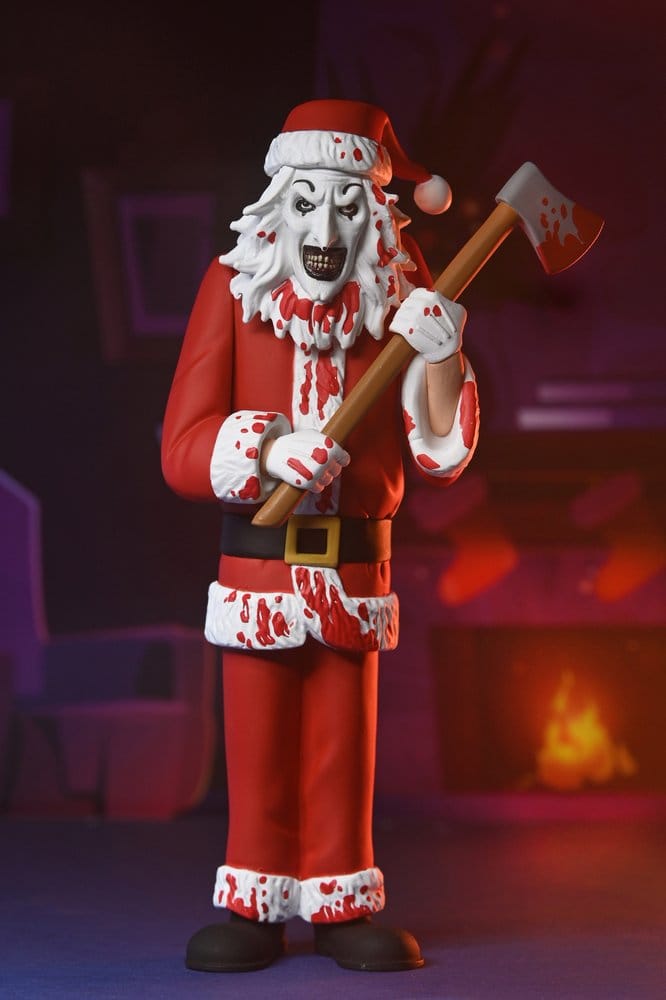 Terrifier 3 Toony Terrors Actionfigur Santa Suit Art the Clown (Bloody Version) 15 cm Image 4