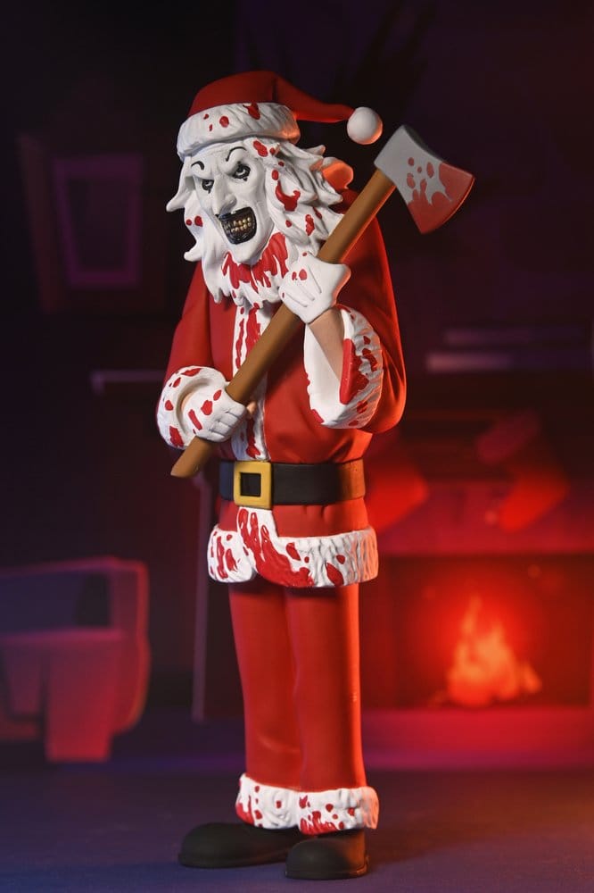 Terrifier 3 Toony Terrors Actionfigur Santa Suit Art the Clown (Bloody Version) 15 cm Image 8