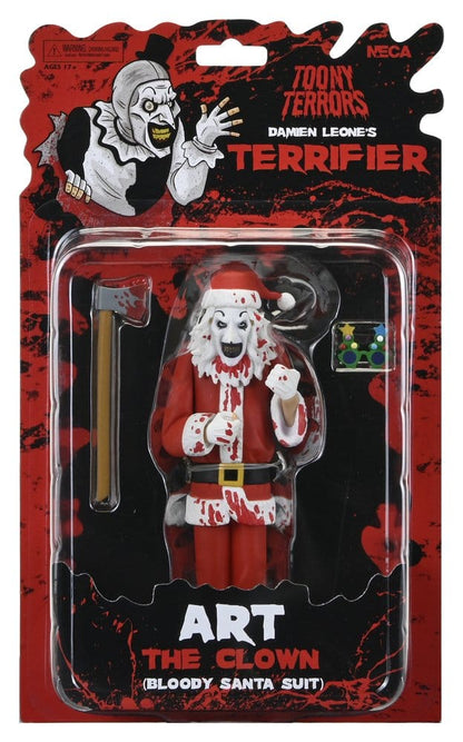 Terrifier 3 Toony Terrors Actionfigur Santa Suit Art the Clown (Bloody Version) 15 cm Image 9