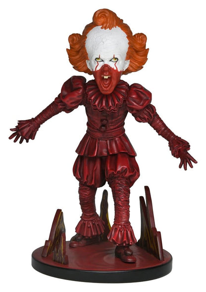 Es: Welcome To Derry Head Knocker Blood Pennywise 19 cm Image 1