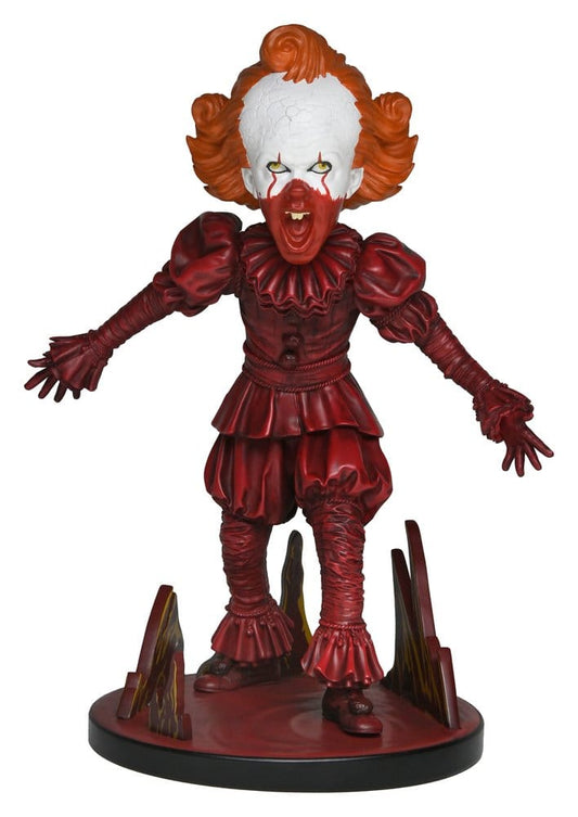 Es: Welcome To Derry Head Knocker Blood Pennywise 19 cm Image 1