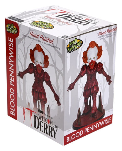 Es: Welcome To Derry Head Knocker Blood Pennywise 19 cm Image 2