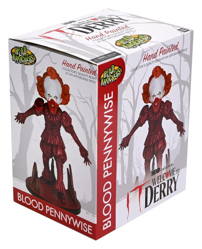 Es: Welcome To Derry Head Knocker Blood Pennywise 19 cm Image 3