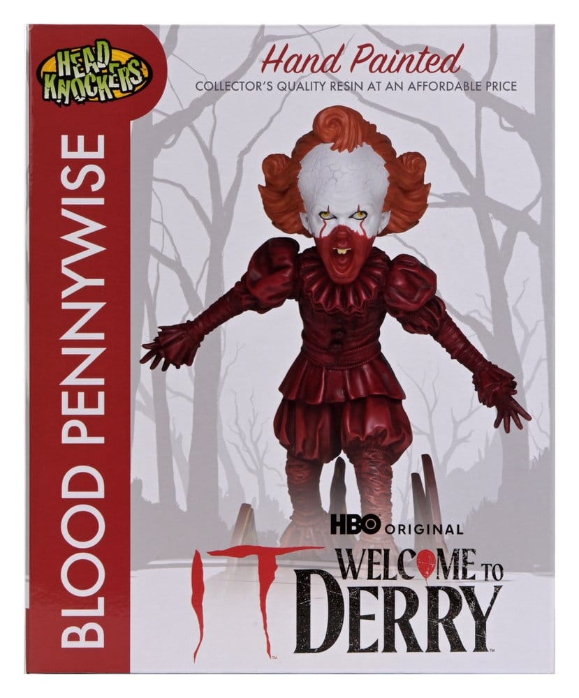 Es: Welcome To Derry Head Knocker Blood Pennywise 19 cm Image 5