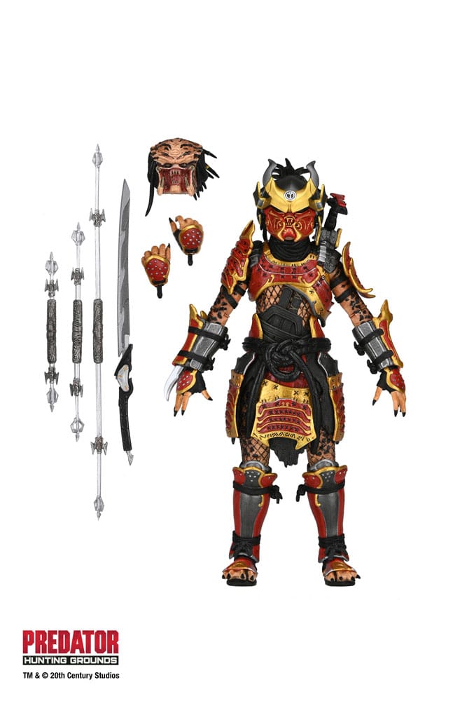 Predator: Hunting Grounds Actionfigur Ultimate Samurai Predator 17 cm Image 18