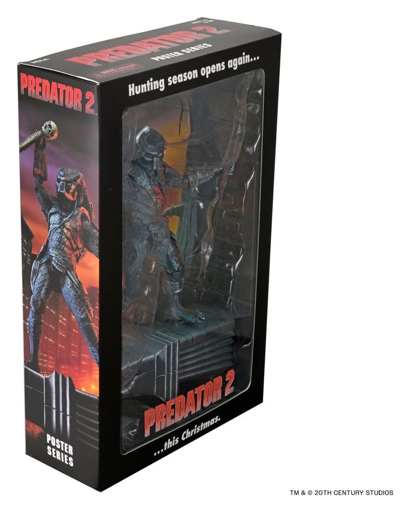 Predator 2 Actionfigur City Hunter Poster Series 18 cm Image 2