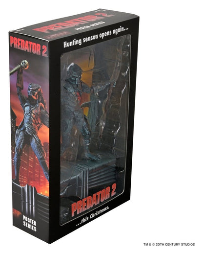 Predator 2 Actionfigur City Hunter Poster Series 18 cm Image 2