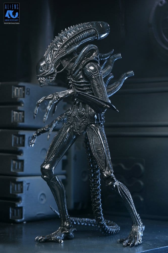 Aliens Ultimate Actionfigur Warrior (1986) Xenomorph Black (40th Anniversary) 23 cm Image 6