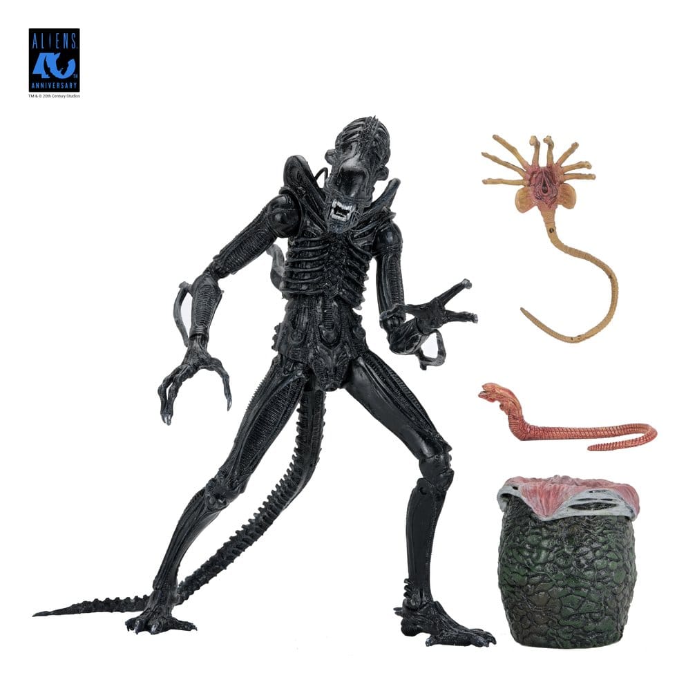 Aliens Ultimate Actionfigur Warrior (1986) Xenomorph Black (40th Anniversary) 23 cm Image 19