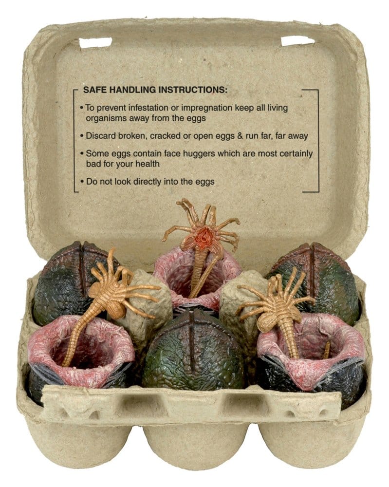 Aliens 6er-Pack Zubehör-Set Carton of Alien Eggs (40th Anniversary) Image 1