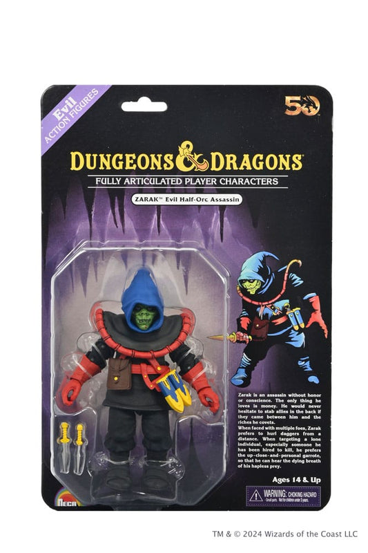 Dungeons and Dragons Scale Actionfigur 50th Anniversary Zarak on Blister Card 18 cm Image 2