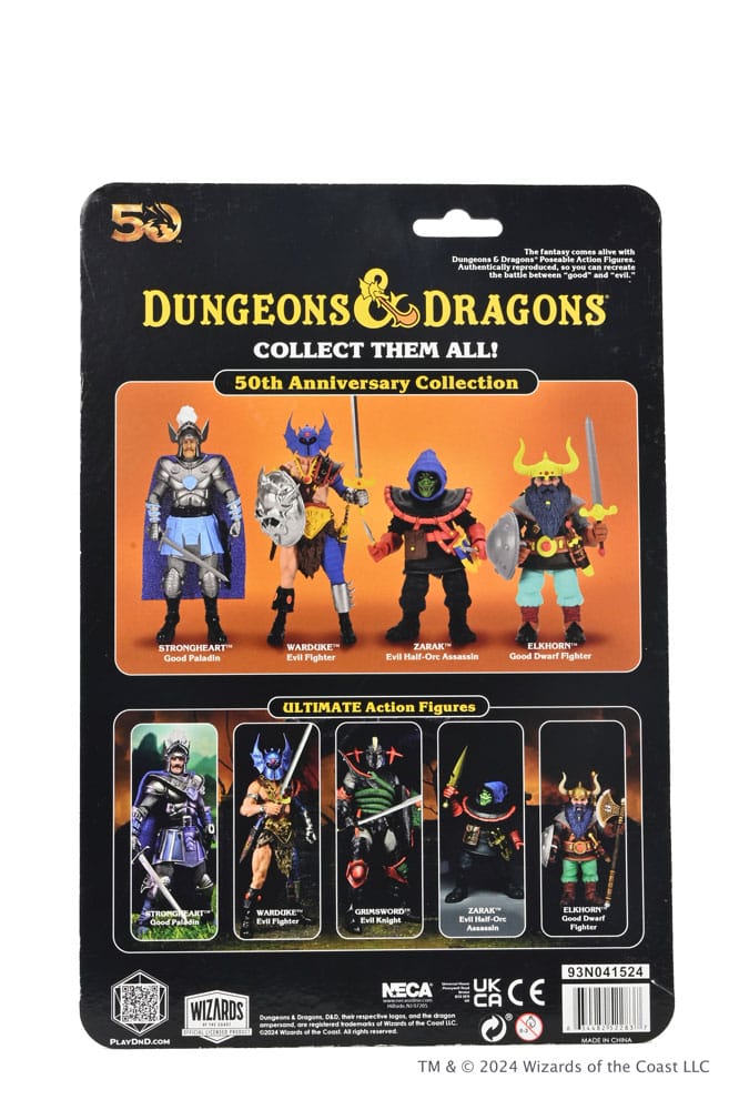 Dungeons and Dragons Scale Actionfigur 50th Anniversary Zarak on Blister Card 18 cm Image 3