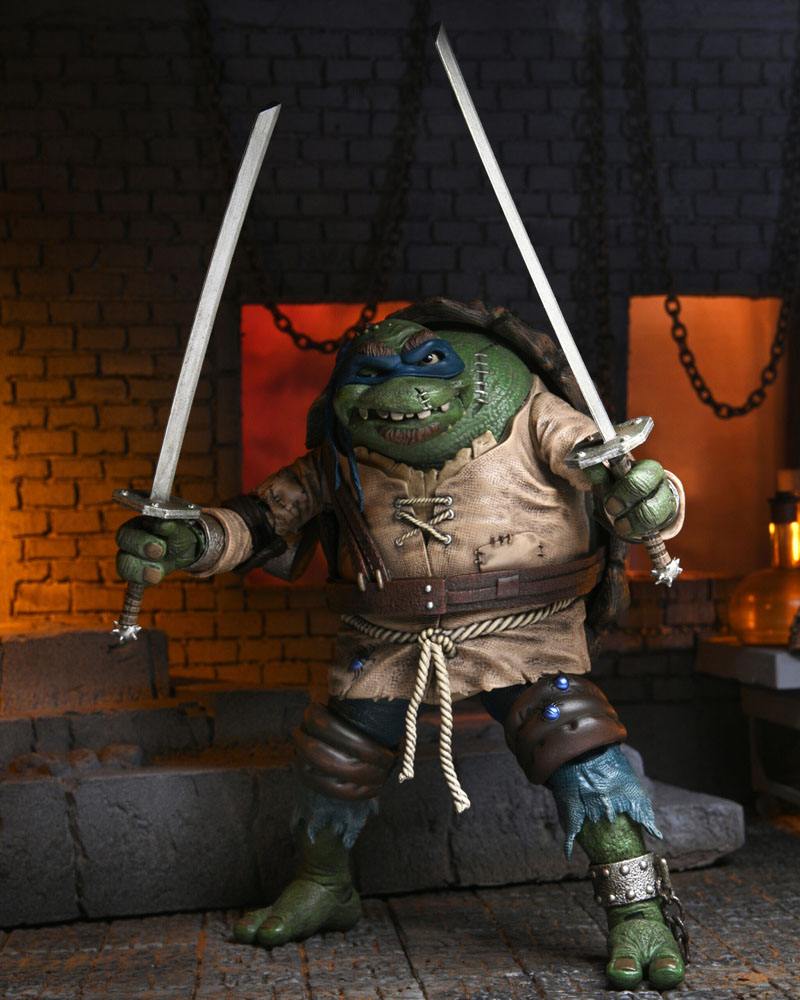 Universal Monsters x Teenage Mutant Ninja Turtles Actionfigur Ultimate Leonardo as The Hunchback 18 cm Image 4