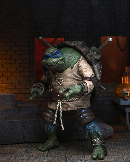 Universal Monsters x Teenage Mutant Ninja Turtles Actionfigur Ultimate Leonardo as The Hunchback 18 cm Image 12
