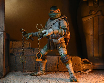 Universal Monsters x Teenage Mutant Ninja Turtles Actionfigur Ultimate Michelangelo as The Mummy 18 cm Image 11