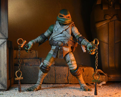 Universal Monsters x Teenage Mutant Ninja Turtles Actionfigur Ultimate Michelangelo as The Mummy 18 cm Image 12