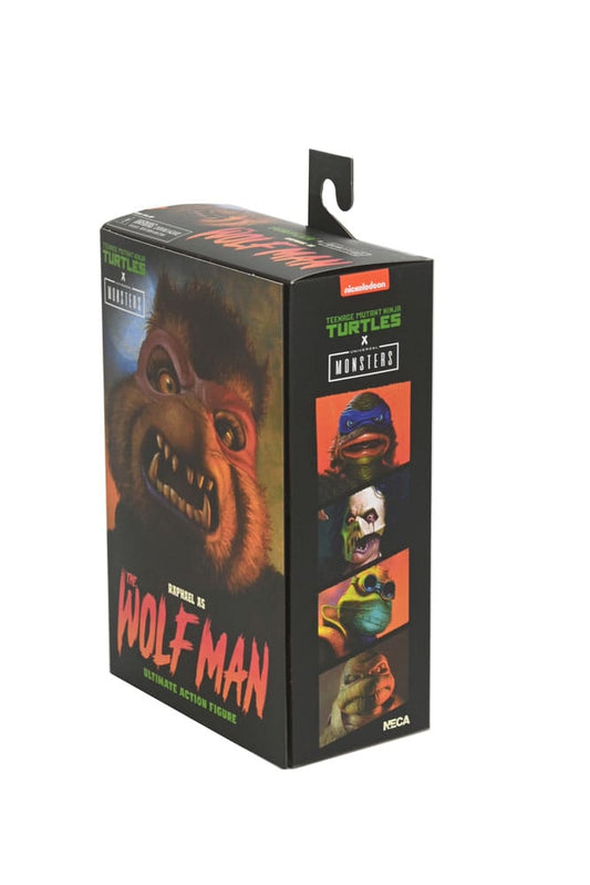 Universal Monsters x Teenage Mutant Ninja Turtles Actionfigur Ultimate Raphael as The Wolfman 18 cm Image 2