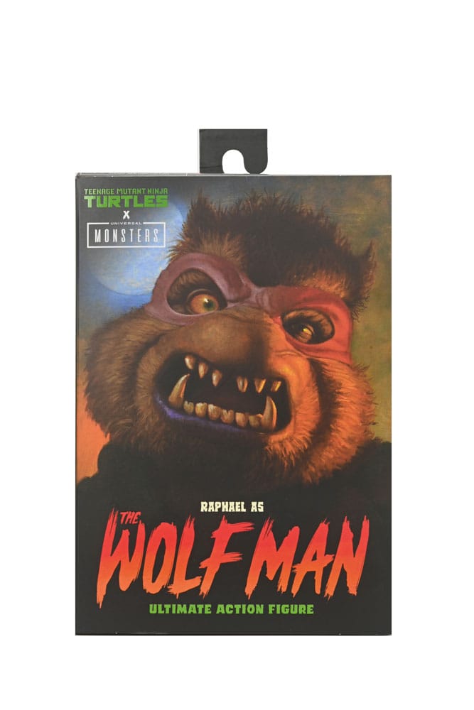 Universal Monsters x Teenage Mutant Ninja Turtles Actionfigur Ultimate Raphael as The Wolfman 18 cm Image 6