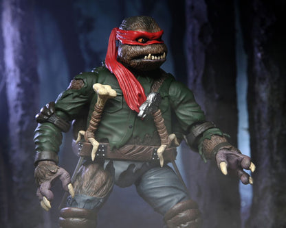 Universal Monsters x Teenage Mutant Ninja Turtles Actionfigur Ultimate Raphael as The Wolfman 18 cm Image 12