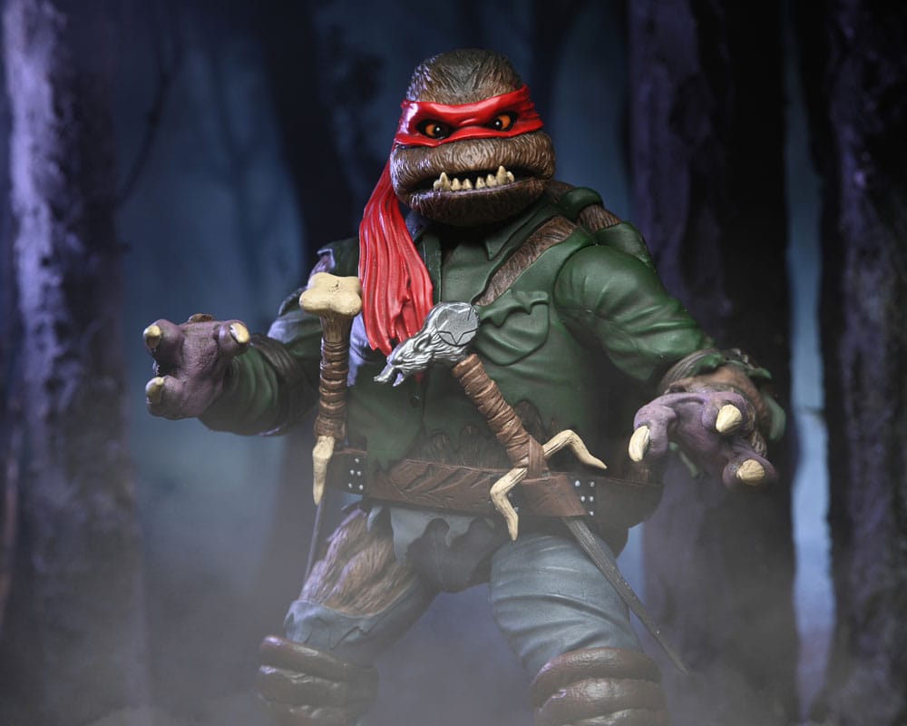 Universal Monsters x Teenage Mutant Ninja Turtles Actionfigur Ultimate Raphael as The Wolfman 18 cm Image 13