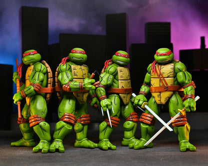 Teenage Mutant Ninja Turtles (Mirage Comics) 4er-Pack Actionfiguren Leonardo, Raphael, Michelangelo, Donatello 18 cm Image 1