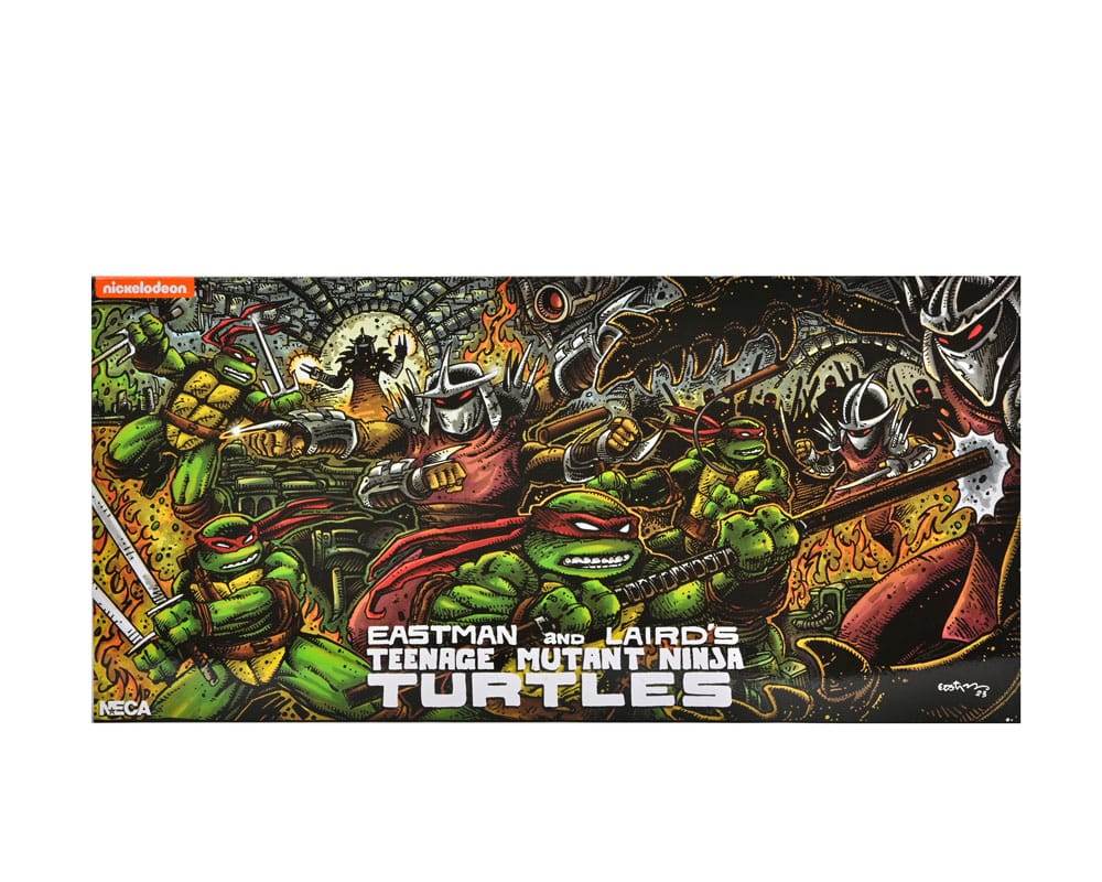 Teenage Mutant Ninja Turtles (Mirage Comics) 4er-Pack Actionfiguren Leonardo, Raphael, Michelangelo, Donatello 18 cm Image 2