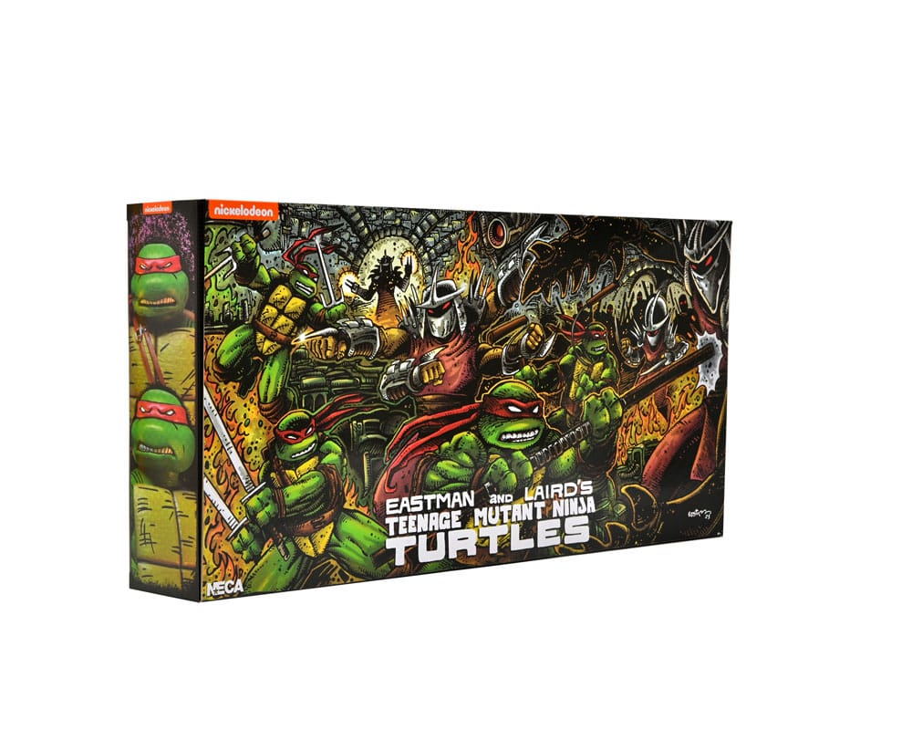 Teenage Mutant Ninja Turtles (Mirage Comics) 4er-Pack Actionfiguren Leonardo, Raphael, Michelangelo, Donatello 18 cm Image 3