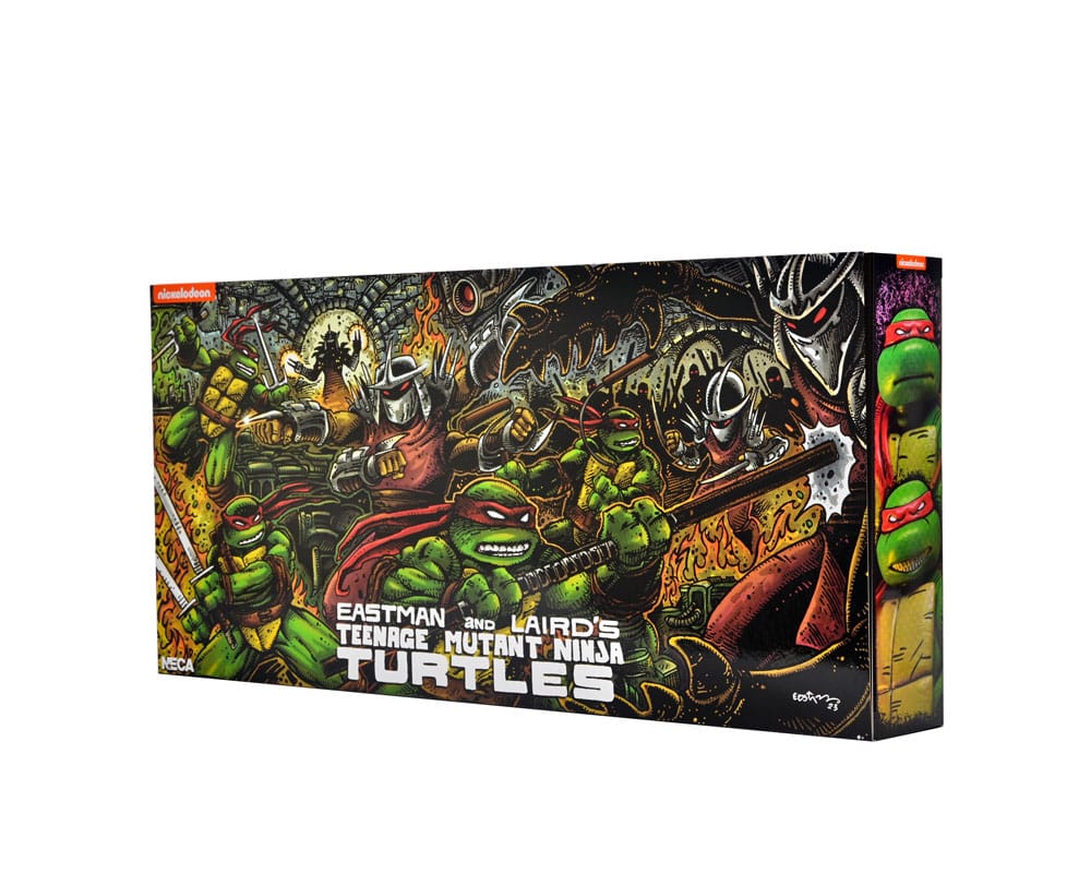 Teenage Mutant Ninja Turtles (Mirage Comics) 4er-Pack Actionfiguren Leonardo, Raphael, Michelangelo, Donatello 18 cm Image 4