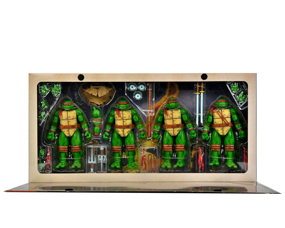Teenage Mutant Ninja Turtles (Mirage Comics) 4er-Pack Actionfiguren Leonardo, Raphael, Michelangelo, Donatello 18 cm Image 6