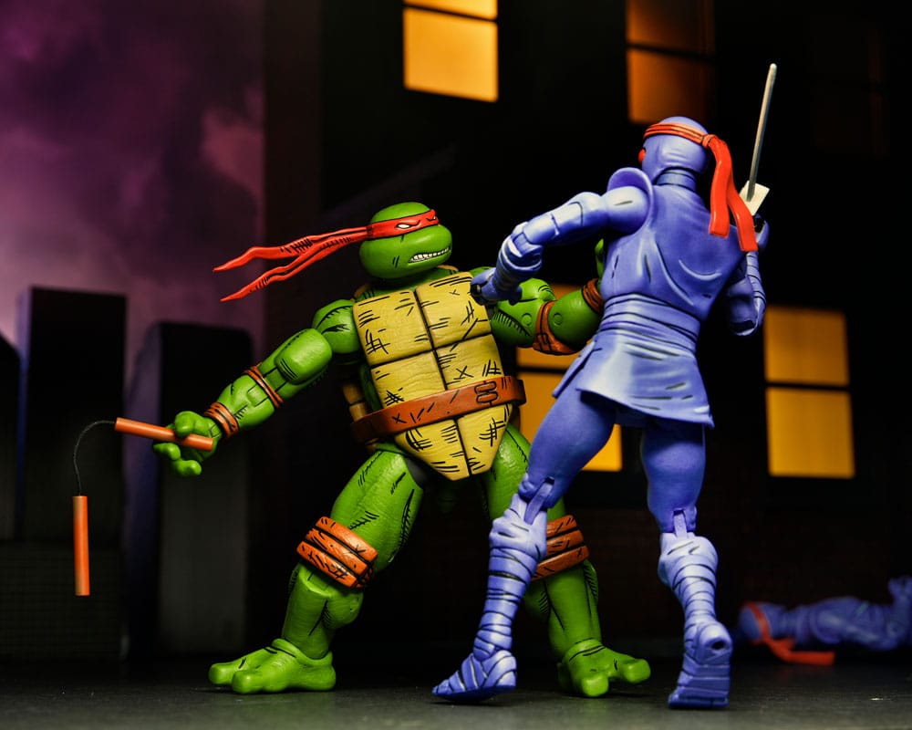 Teenage Mutant Ninja Turtles (Mirage Comics) 4er-Pack Actionfiguren Leonardo, Raphael, Michelangelo, Donatello 18 cm Image 13