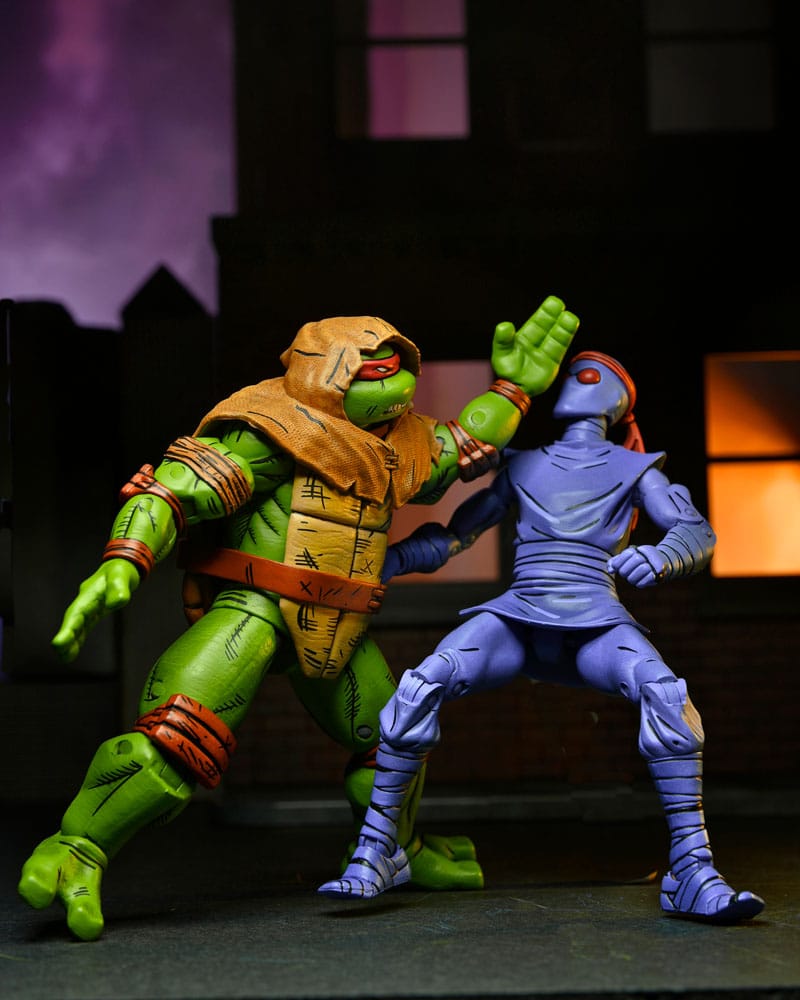 Teenage Mutant Ninja Turtles (Mirage Comics) 4er-Pack Actionfiguren Leonardo, Raphael, Michelangelo, Donatello 18 cm Image 17