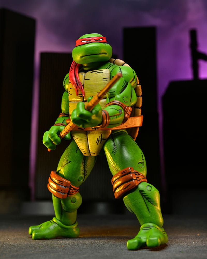 Teenage Mutant Ninja Turtles (Mirage Comics) 4er-Pack Actionfiguren Leonardo, Raphael, Michelangelo, Donatello 18 cm Image 19