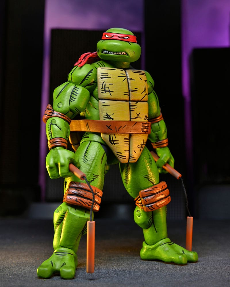Teenage Mutant Ninja Turtles (Mirage Comics) 4er-Pack Actionfiguren Leonardo, Raphael, Michelangelo, Donatello 18 cm Image 20