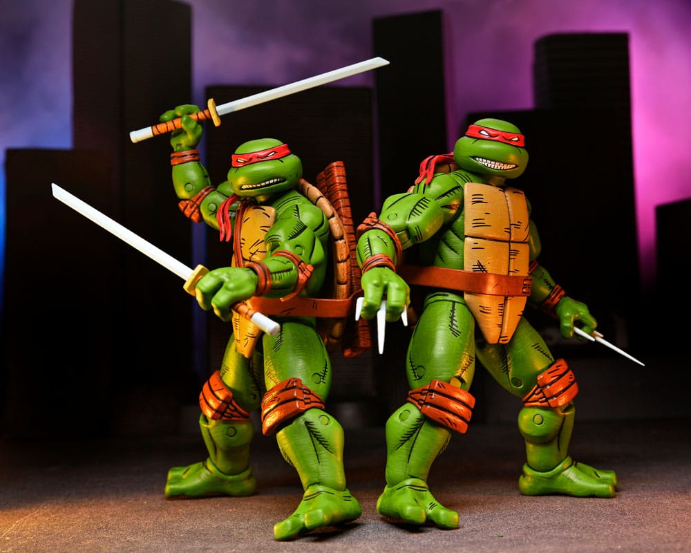 Teenage Mutant Ninja Turtles (Mirage Comics) 4er-Pack Actionfiguren Leonardo, Raphael, Michelangelo, Donatello 18 cm Image 22