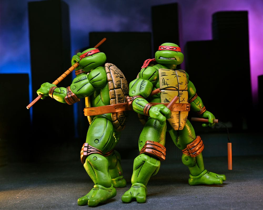Teenage Mutant Ninja Turtles (Mirage Comics) 4er-Pack Actionfiguren Leonardo, Raphael, Michelangelo, Donatello 18 cm Image 23