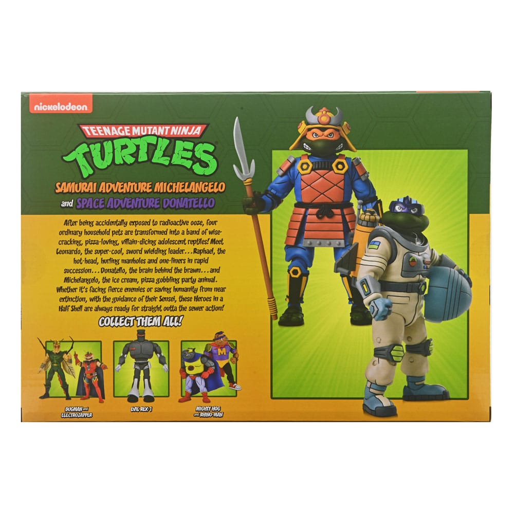 Teenage Mutant Ninja Turtles (Cartoon) Actionfiguren 2er-Pack Space Adventure & Samurai Turtles 18 cm Image 3