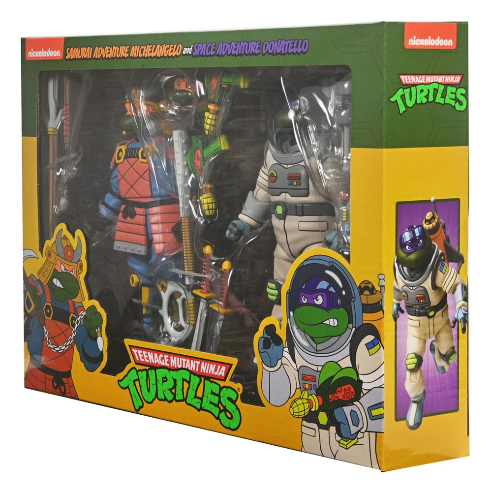Teenage Mutant Ninja Turtles (Cartoon) Actionfiguren 2er-Pack Space Adventure & Samurai Turtles 18 cm Image 4