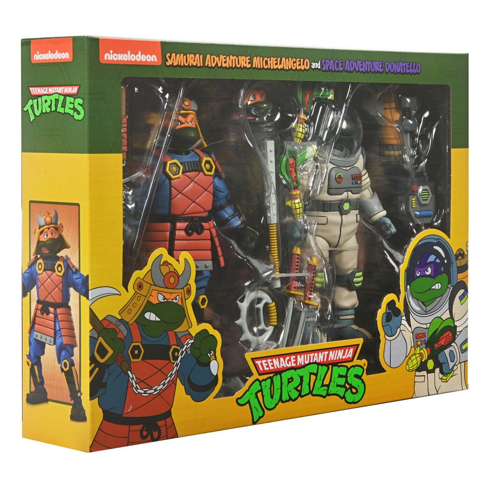 Teenage Mutant Ninja Turtles (Cartoon) Actionfiguren 2er-Pack Space Adventure & Samurai Turtles 18 cm Image 5